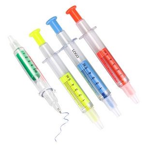 Syringe Pen and Highlighter