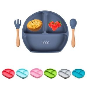 Silicone Portion Plate For Baby
