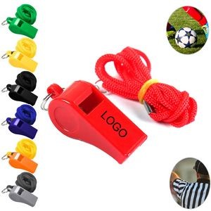 Sports Whistles with Lanyard