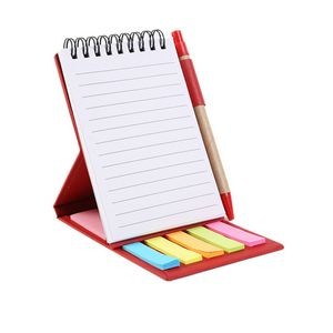 Mini Notebook With Sticky Notes & Pen