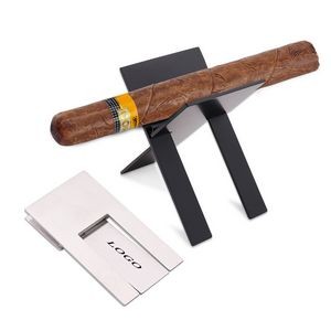 Foldable Stainless Steel Cigar Stand Holder