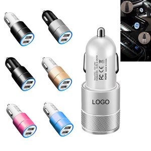 Dual Port USB Car Charger Adapter