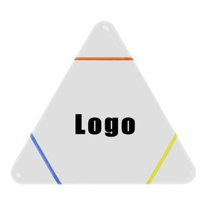Triangle Shaped 3 Color Highlighter
