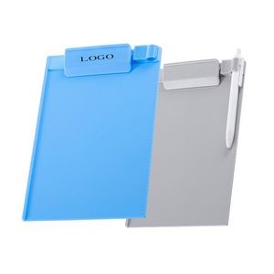 Plastic Clipboard with Pen Clip - A4 Size