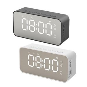 Digital Clock With Bluetooth Speaker