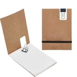 Notebook Memo Pad With Clip
