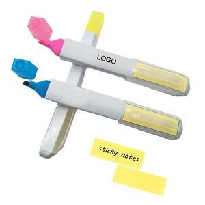 Highlighter With Sticky Notes