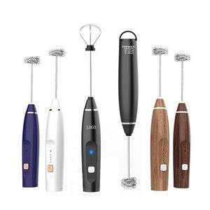 Rechargeable Handheld Electric Whisk Coffee Frother