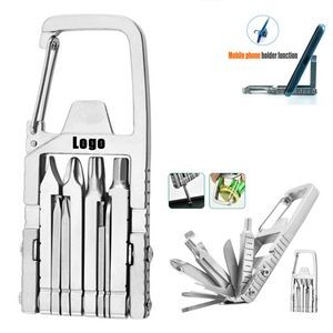 13 In 1 Multifunction Portable Folding Screwdriver Tools With Keychain