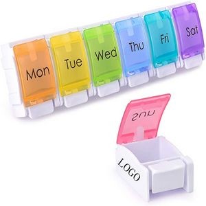 Weekly Pill Organizer Box Case