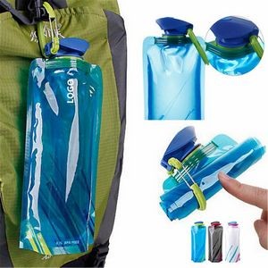 700ml Collapsible Water Bottle with Carabiners