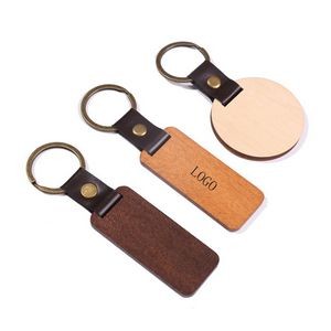 Wooden Key Tag/Keychain