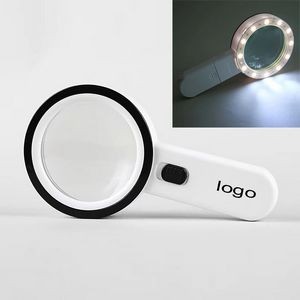 Led Illuminated 30x Handheld Magnifier
