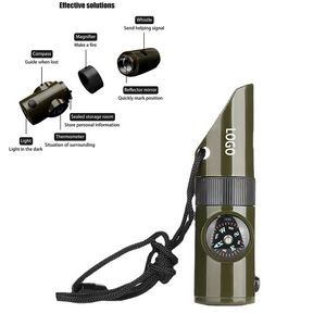 7 in 1 Emergency Survival Whistle