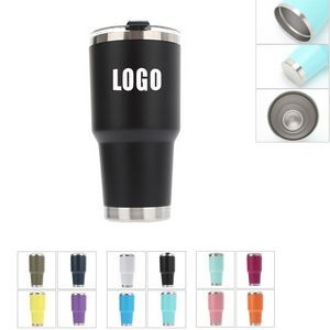 30oz Travel Cup Tumbler - Stainless Steel