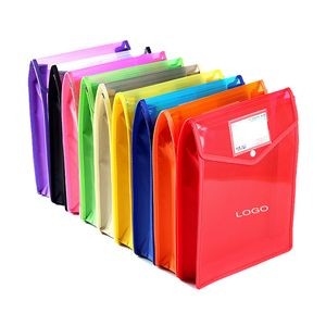 File Folder with Snap Button Closure