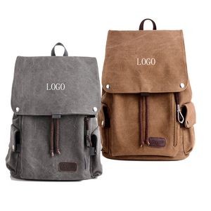 School Canvas Backpack/Daypack