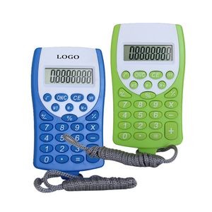 Digit Calculator with Lanyard