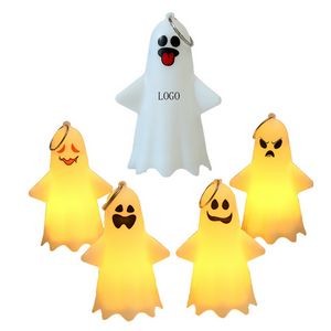 Halloween Ghost LED Light With Keyring