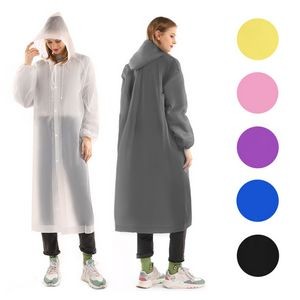 Reusable EVA Raincoat
