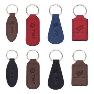 Customized Leather Key Tag