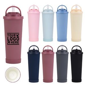 Portable Stainless Steel Handle Insulated Bottle