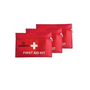 7 7/8 x 5 1/2 Inch Mini First Aid Kit Empty Bag