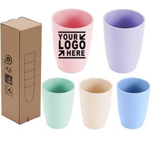 12Oz Customizable Recyclable Wheat Straw Cup