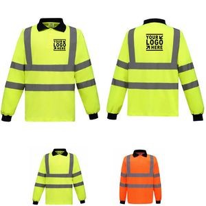 Safety Reflective T-Shirt Work Clothes