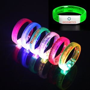 Custom Fashion Assorted Bubbles Color LED Bracelet