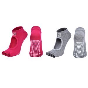 Women Non-slip Grip Yoga Socks