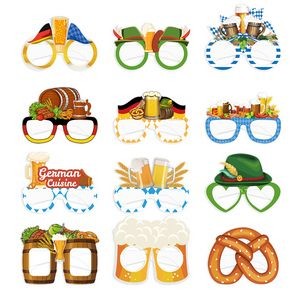 Custom Oktoberfest Party Paper Sunglasses