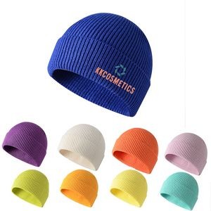 Thickened Double Layer Padded Unisex Spike Knit Toque