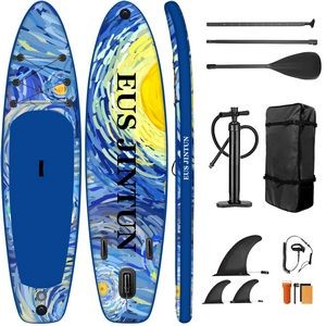 10.5' Pastel Inflatable Stand Up Paddle Board