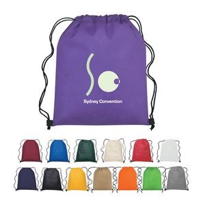 Non-Woven Hit Sports Drawstring Backpack