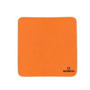 5 15/16'' Square Suede Microfiber Screen Cleaning Cloths