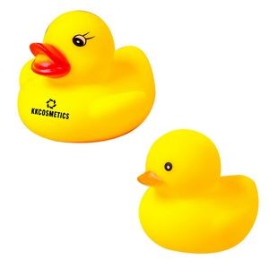 Small Swimming Yellow Rubber Duck