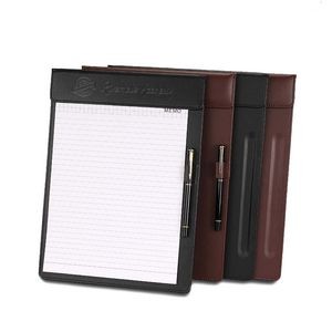 Magnetic Letter Size Leather Clipboard
