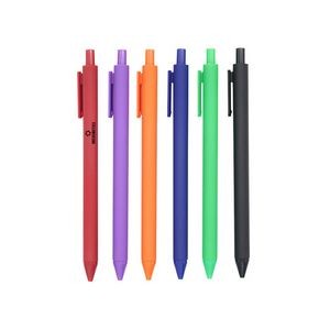 Colored Candies 1mm Bullet Black Ink Retractable Gel Pen