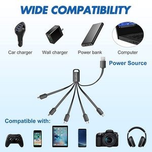 6 in1 Multi USB Charger Cable w/ 8 Connectors