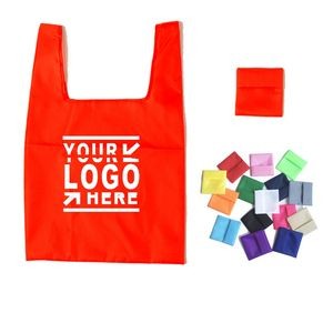 Foldable Polyester Shopping Tote Bag