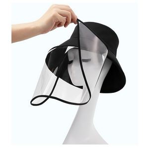 Cotton Protective Hat with Removable PVC Shield Cover