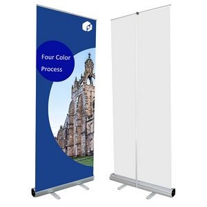 33 1/2" x 80" Custom Retractable Banner Stand