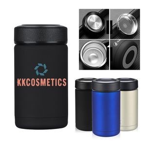 14oz Stainless Steel Vacuum Tumbler w/Silicone Lid