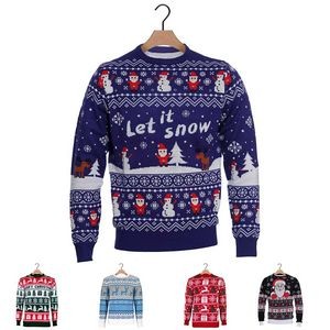 Custom Christmas Knit Ugly Sweater