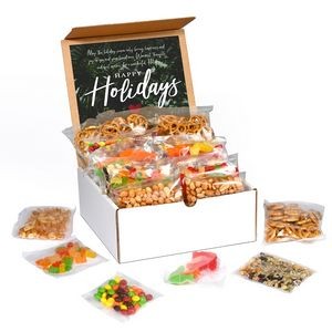 24 pack Sweet and Salty Snack Box with Label