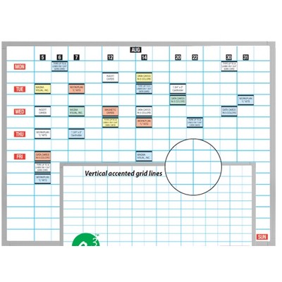 Magnetic Work/Planning Kits OB Series Plan B (36"x48")