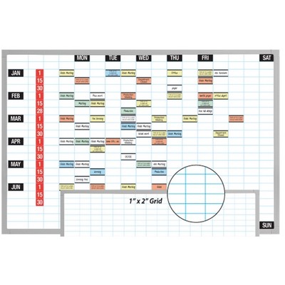 Magnetic Work/Planning Kits OB Series Plan B (24"x36")