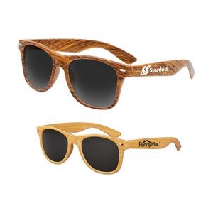Polarized "Wood Grain" Iconic Sunglasses