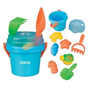 Mini Sand Pail w/Toys and Lid